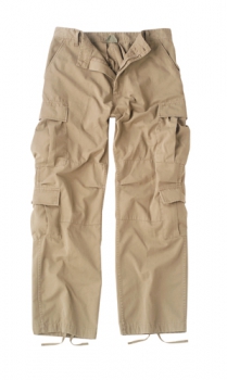 KHAKI VINTAGE AIRBORNE PARATROOPER FATIGUES PANTS