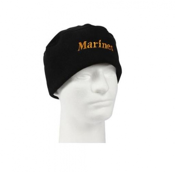 MARINES LIGHTWEIGHT POLAR FLEECE WATCH CAP BLACK