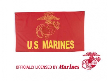 RED U.S. MARINE FLAG