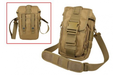 TACTICAL FLEXIPACK MOLLE SHOULDER BAG - COYOTE