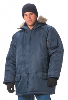 ULTRA FORCE NAVY BLUE N-3B PARKA