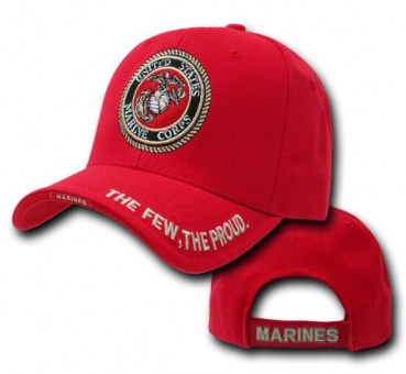 United States Marine Corps Red Cap " THE FEW, THE PROUD "