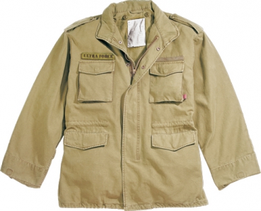 ULTRA FORCE VINTAGE M65 JACKET KHAKI