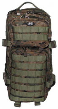 US ASSAULT Day Pack Rucksack woodland digital