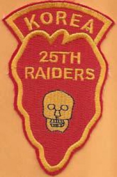 25th Infantry Division Tropic Lightning RAIDERS KOREA