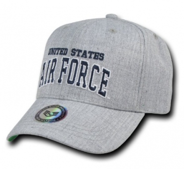 Heather Grey AIRFORCE Military Cap