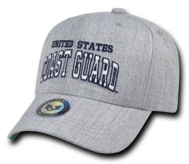 Heather Grey COAST GUARD Military Cap