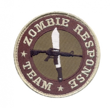 ZOMBIE RESPONSE TEAM PATCH - HOOK BACKING