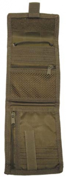 Brustbeutel coyote tan aufklappbar
