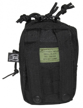 Mehrzwecktasche MOLLE System klein schwarz