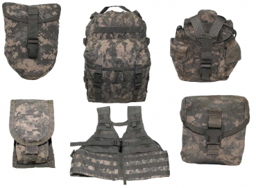 US Army MOLLE II ACU Rifleman Set