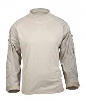 Desert Sand Military Tactical Combat Shirt