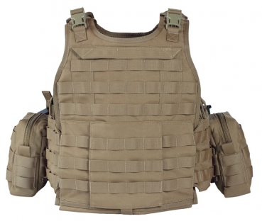 Warrior Elite Ops Ricas Compact Plattenträger 5.56 coyote