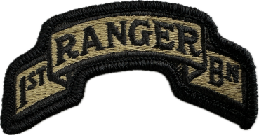 US ARMY 75th Ranger Regiment 1st BN (Bataillion) MultiCam OCP Scroll Patch