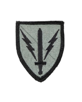 201st Expeditionary Military Intelligence Brigade UCP ACU patch Foliage Green