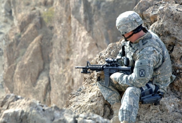 10th Mountain Division "MOUNTAINEERS" ACU foliage green