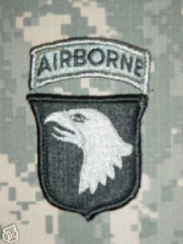 101st Airborne Divison Screaming Eagles foliage green