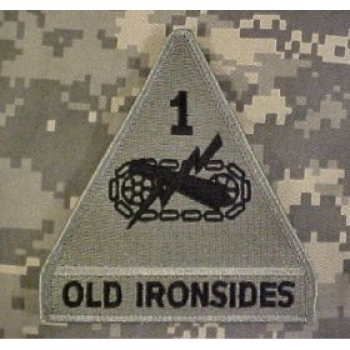 US Army 1st Armored Division OLD IRONSIDES UCP patch
