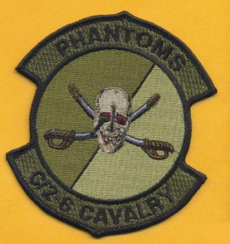 C Company 2nd Squadron 6th Aviation Attack Air Cavalry PHANTOMS Type 2 patch