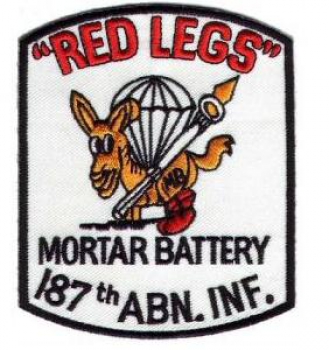 187th Airborne Infantry Motar Battery "RED LEGS"