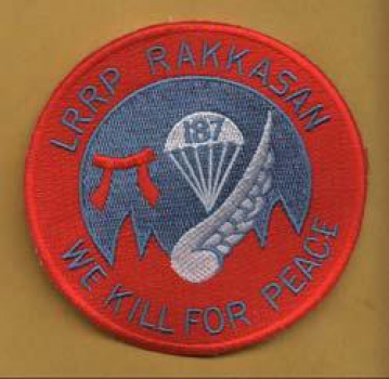 187th Airborne Regiment LRRP RAKKASAN