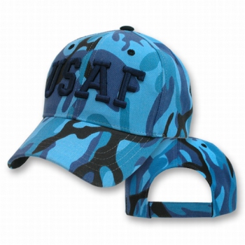 USAF Blue camouflage Military cap Mütze