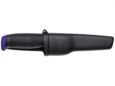 Hultafors Handwerkermesser RFR Stahl 1.4116, rostfrei mit PP-Griff, Santoprenüberzug und Kunststoff-Köcherscheide