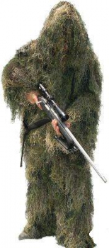 Hunter Sniper Ghillie Suit woodland camouflage