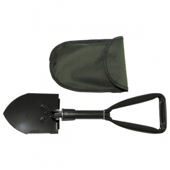 Klappspaten 3-teilig Mini mit Nylontasche