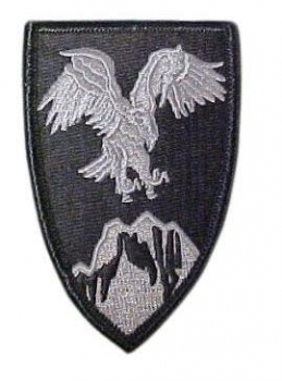 AFGHANISTAN COMBINED FORCES ACU Velcro patch