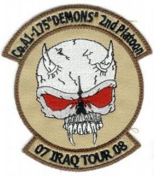 1st of 175th A Company DEMONS 2nd PLATOON OIF IRAQ 2007