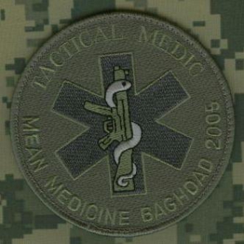 OEF ACU TACTICAL MEDIC MEAN MEDICINE BAGHDAD