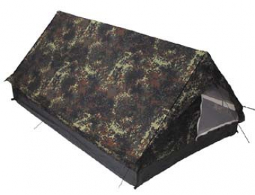 Zweimannzelt Mini Super Pack Zelt BW flecktarn
