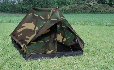 Zweimannzelt Mini Super Pack Zelt woodland camouflage