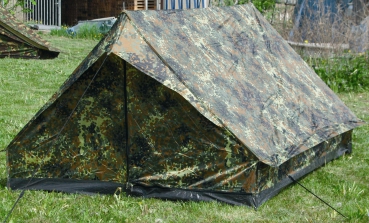 Zweimannzelt Minipack Zelt Standard BW flecktarn