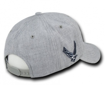 Heather Grey AIRFORCE Military Cap