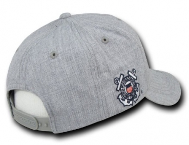 Heather Grey COAST GUARD Military Cap