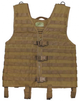 US Modular System Molle light Weste Coyote