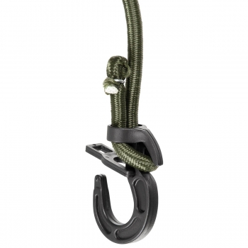 Expander 100 cm oliv mit Schnappverschlüsse 8 mm längenverstellbar
