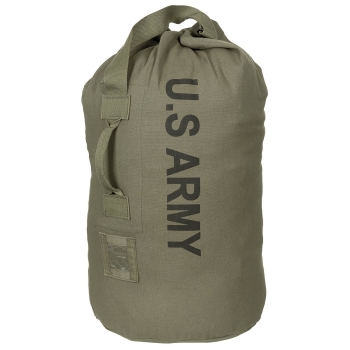 US Cotton Seesack oliv mit Trageriemen