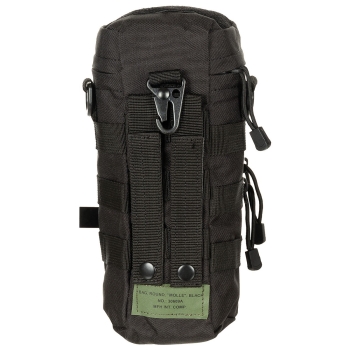 Round MOLLE pouch black