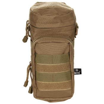 Round MOLLE pouch coyote