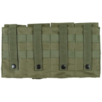 Magazintasche Molle 4-fach oliv