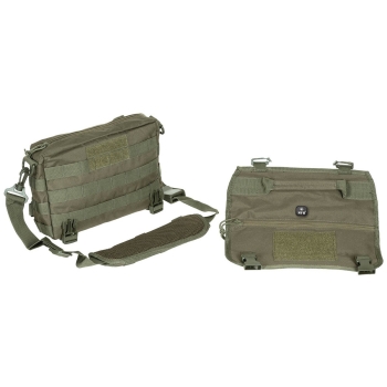 Schulter MOLLE Umhängetasche oliv