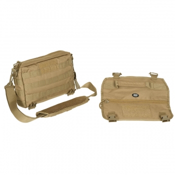 Schulter MOLLE Umhängetasche coyote tan