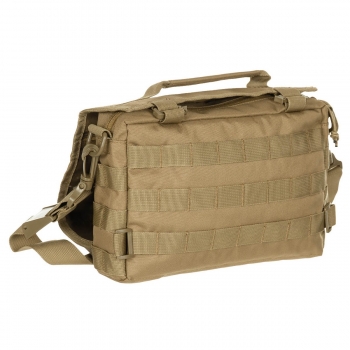 Schulter MOLLE Umhängetasche coyote tan