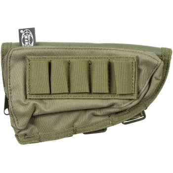 Gewehrschaft Buttstock Mag pouch Tasche oliv