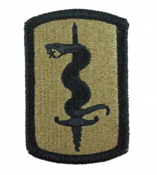 US Army 30th Medical Brigade (USAREUR) OCP Multicam Scorpion Klettpatch