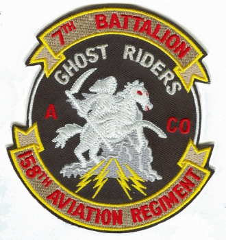 158th Aviation Regiment 7th BN A Company GHOST RIDERS