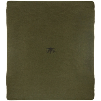 US Army Wolldecke "Medical" oliv ca. 225 x 155 cm (Repro)